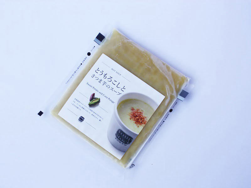 とうもろこしとさつま芋のスープ外装写真