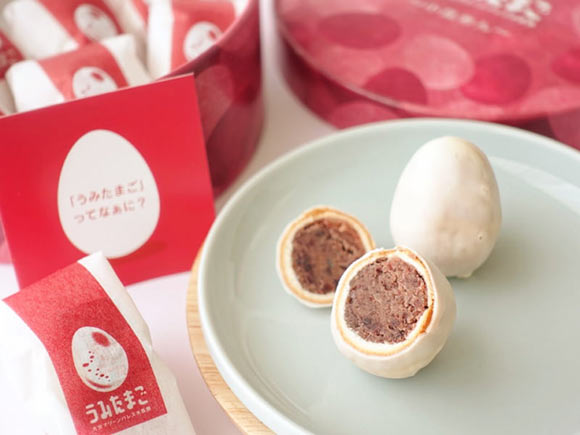 うみたまご 小豆あん 中身