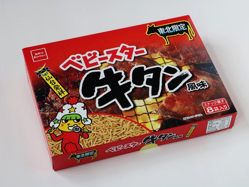 ベビースター牛タン　外装