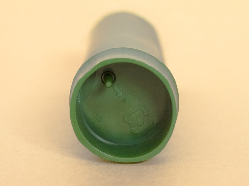 勉強堂 竹水ようかん 容器底面