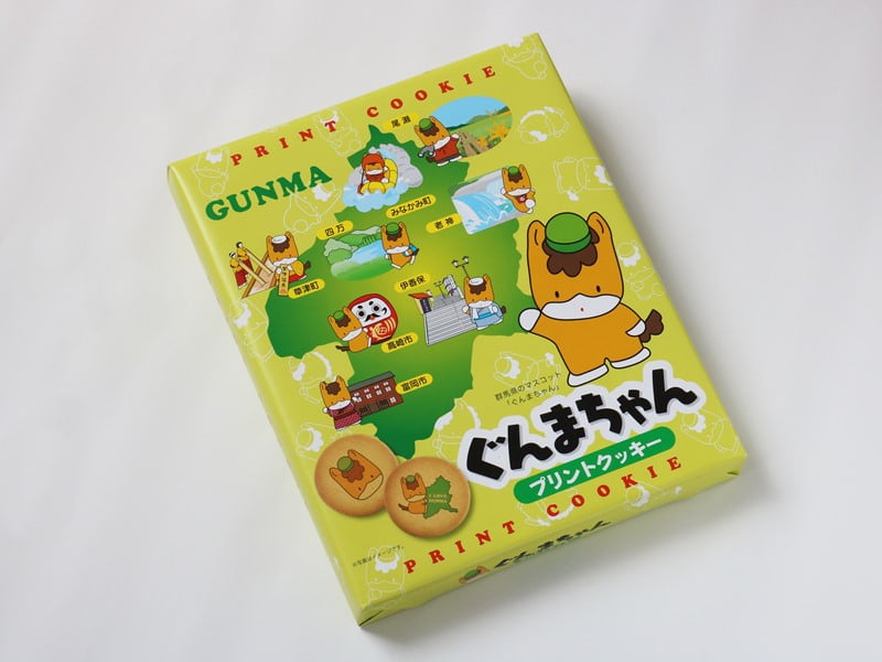 ぐんまちゃんプリントクッキー　外装