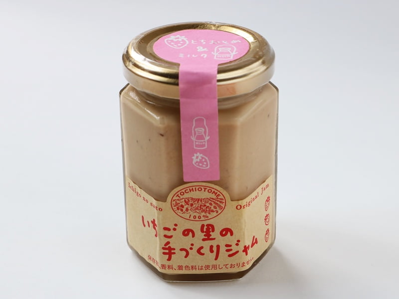 いちごの里いちごミルクジャム　外装
