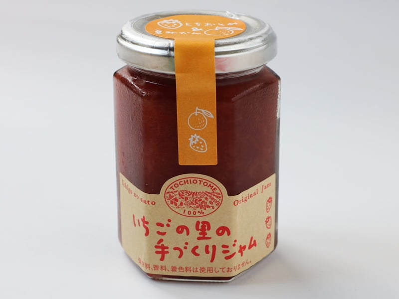 いちごの里いちご夏みかんジャム　外装