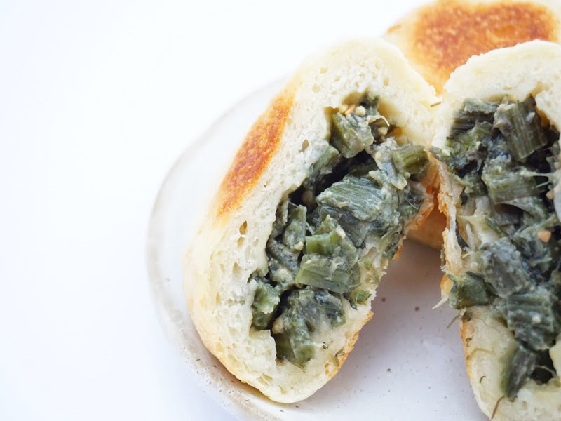 いろは堂おやきあざみ　中身の写真　アップ