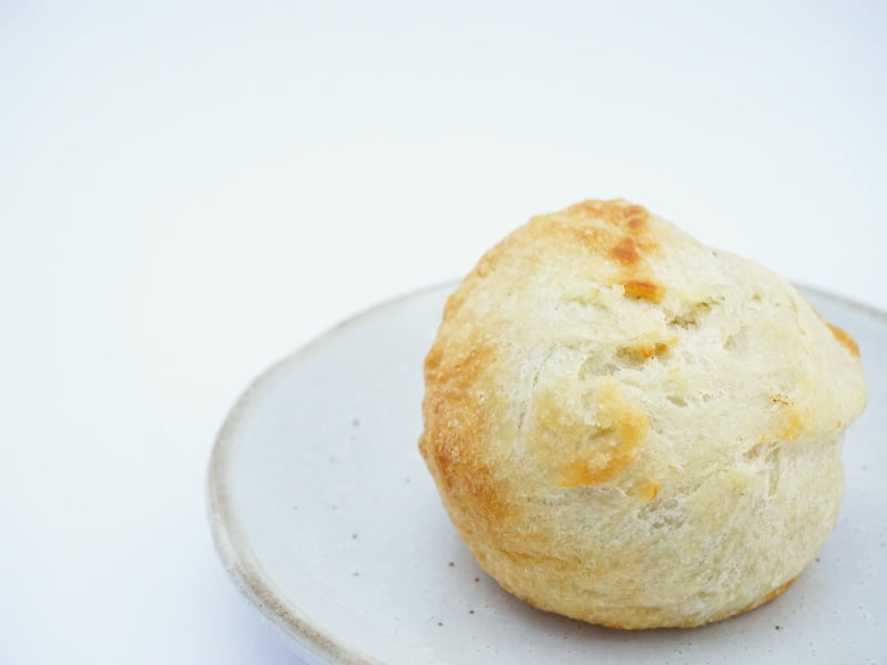 いろは堂　おやき　かぼちゃ　焼き色