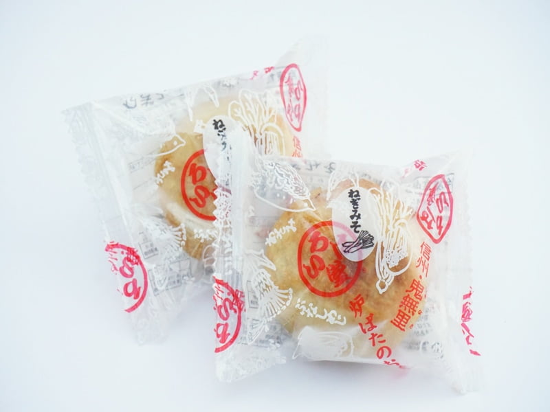 いろは堂　おやき　ねぎみそ　外装