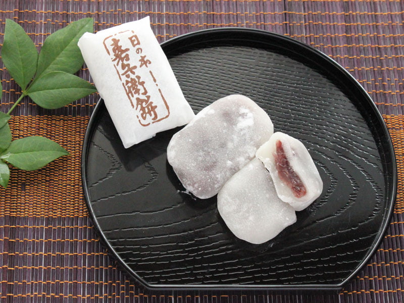 日の本 嘉兵衛餅 中身の写真