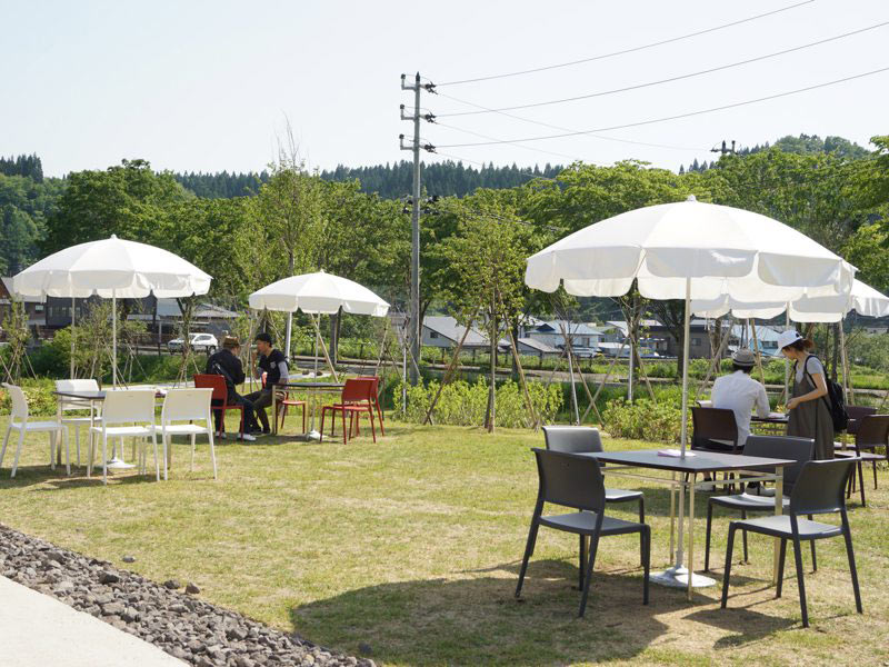 道の駅おおゆ飲食スペース