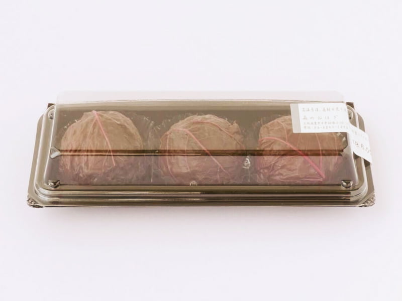 森のおはぎ 赤しそ雑穀もち 外装