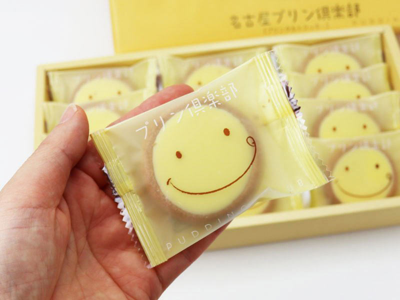 名古屋プリン倶楽部プリンタルトクッキーのアップの写真