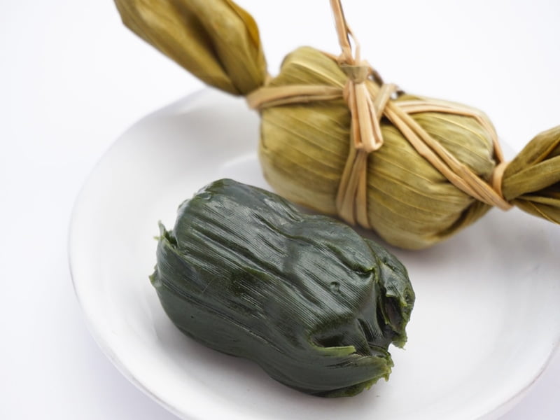 田中屋本店　笹だんご　あらめ　中身の写真