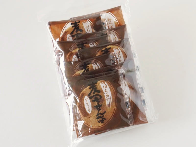 大江製菓 相馬麦つきせんべい外装