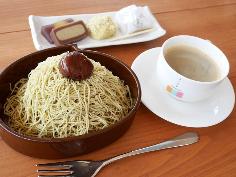 半分青い栗一筋