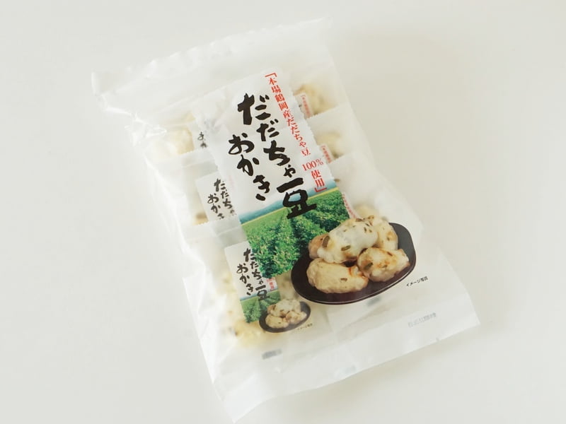 カム・ネット だだちゃ豆おかきカム・ネット だだちゃ豆おかき外装