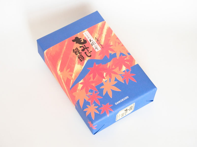 大国堂 もみじ饅頭 こしあん 外装1
