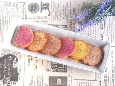 「みま」の苺たっぷり！フルーツひめラスク