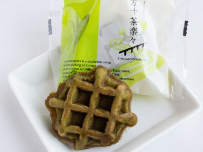 四万十茶楽々 一番茶ワッフル