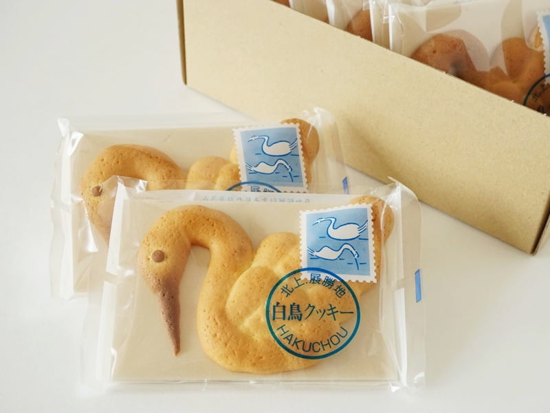 いなば菓子舗 白鳥クッキー開封後