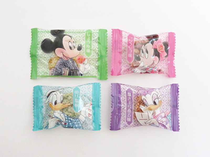 TDR せんべい&おこし 袋の絵柄