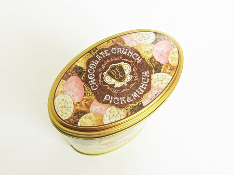 TDR チョコレートクランチ ピック&マンチ 缶のフタ