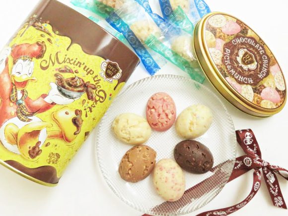 TDR チョコレートクランチ ピック&マンチ 中身の写真