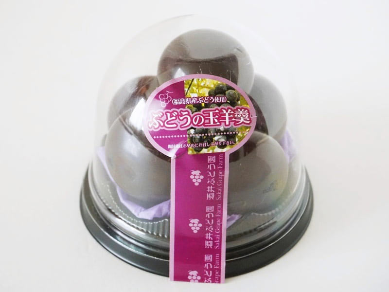酒井ぶどう園 ぶどうの玉羊羹外装