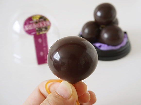 酒井ぶどう園 ぶどうの玉羊羹中身