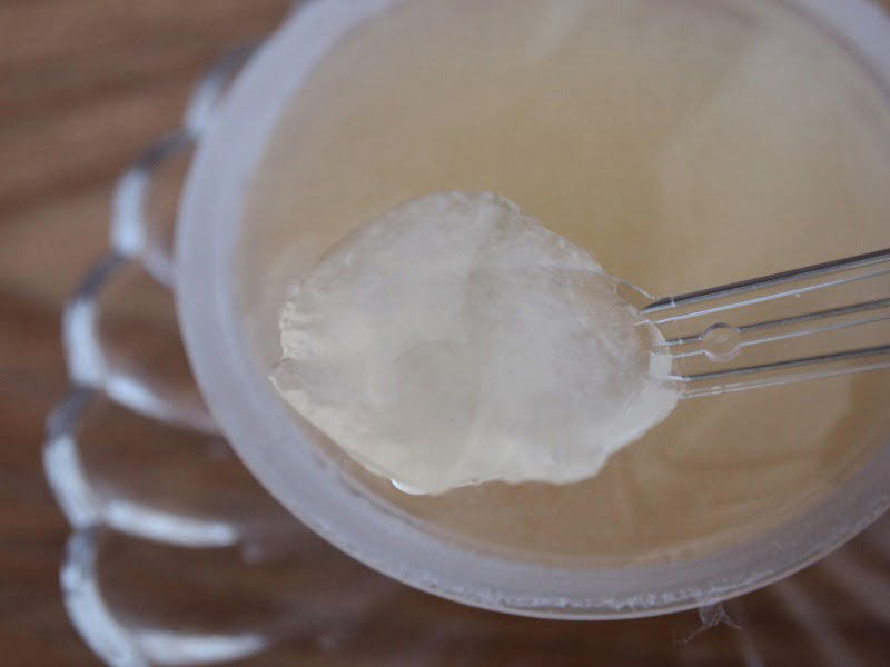 福壽堂秀信 清水白桃ゼリー 中身の写真2