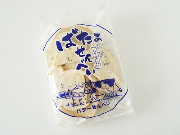 たちばな バターせんべい外装