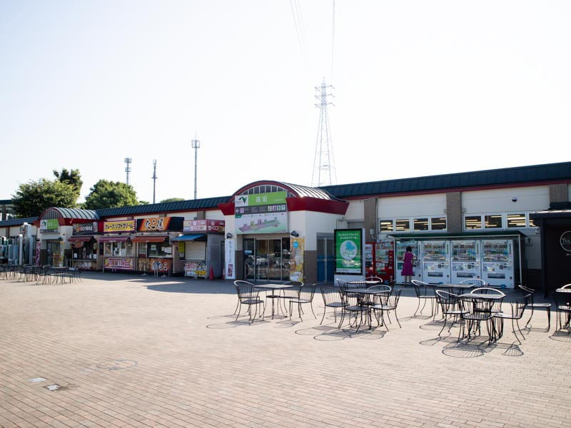 高坂SA上り線 外観