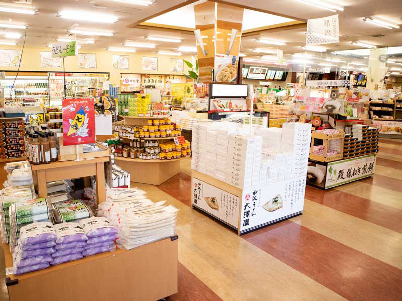 高坂SA上り線 お土産コーナー