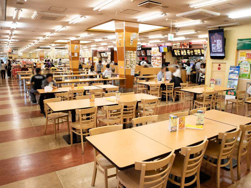 高坂SA上り線 フードコート