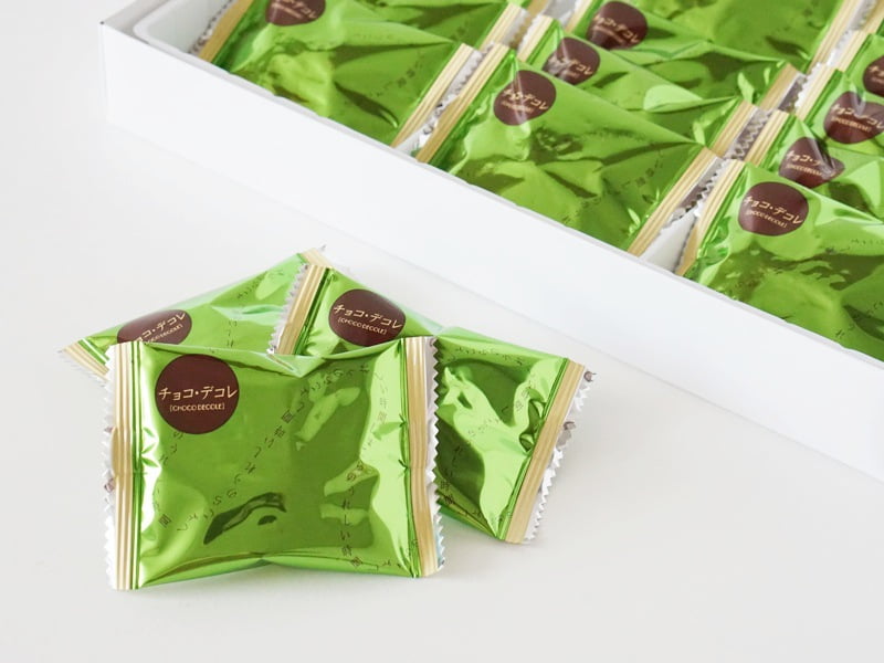 DADA DECOLE(ダダデコレ) だだちゃ豆のチョコがけクッキー開封後