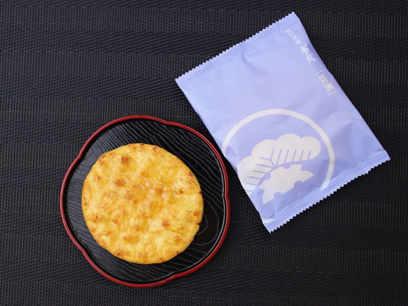 銀座松崎煎餅江戸草加本丸の醤油の写真