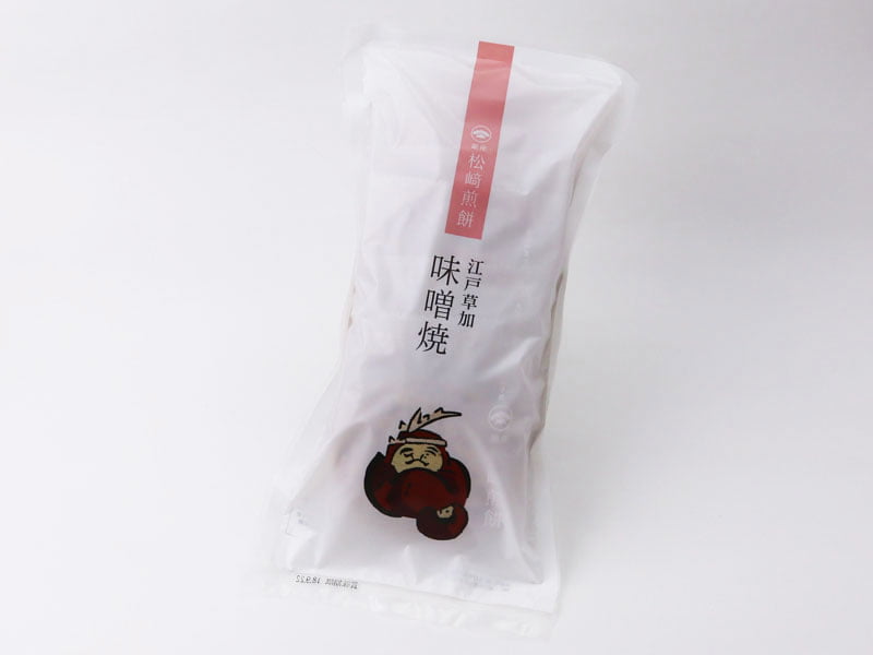 銀座松崎煎餅 江戸草加味噌焼のパッケージ写真