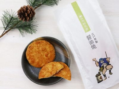 銀座 松崎煎餅  江戸草加 醤油焼 6枚入り