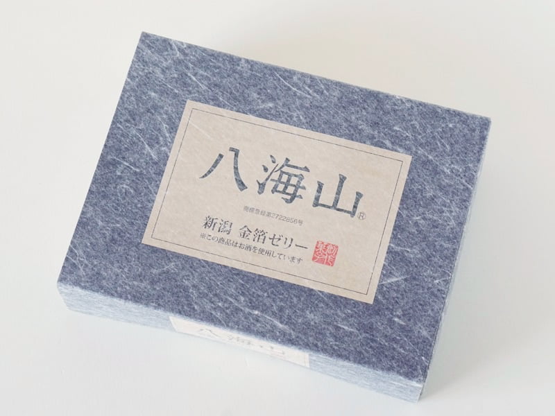 八海山 新潟金箔ゼリー外装