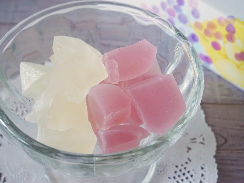 かぎや ぶどう氷(ぶどう・れもん)中身