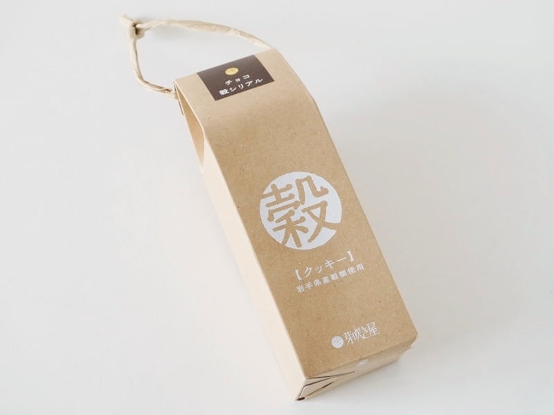 芽吹き屋 穀クッキー(チョコ・穀シリアル)外装