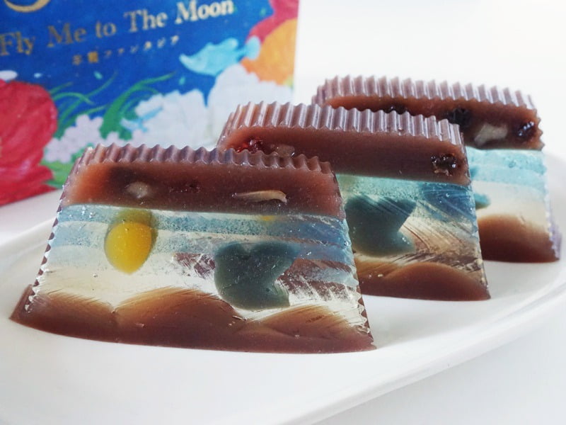 長門屋 Fly Me to The Moon 羊羹ファンタジア中身