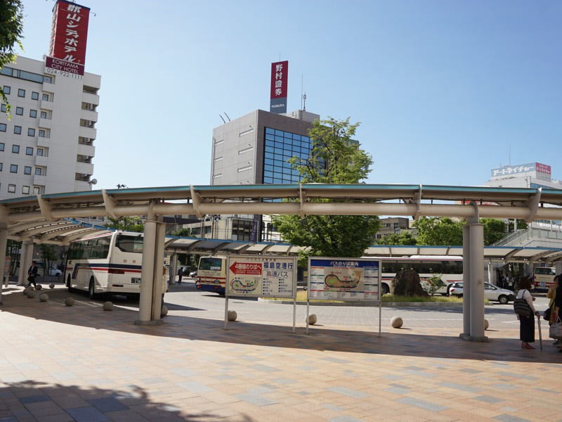 郡山駅バスロータリー