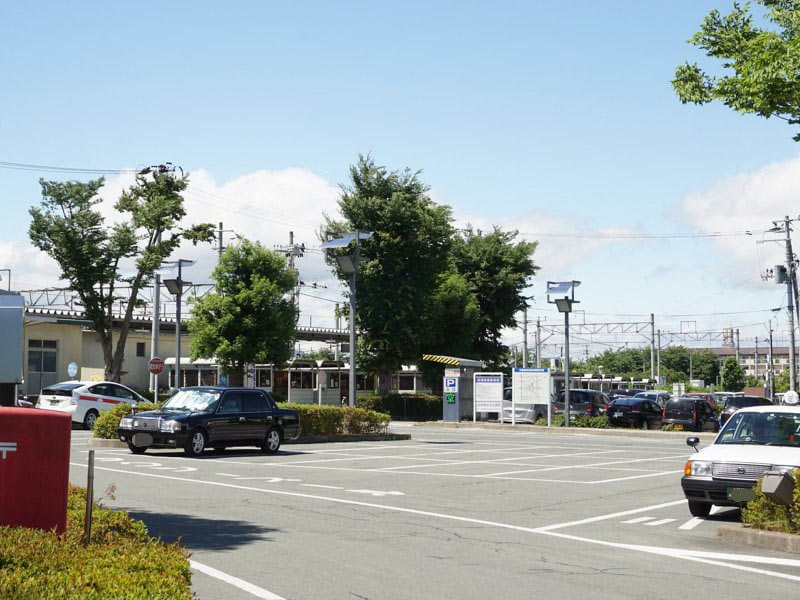 天童駅駐車場