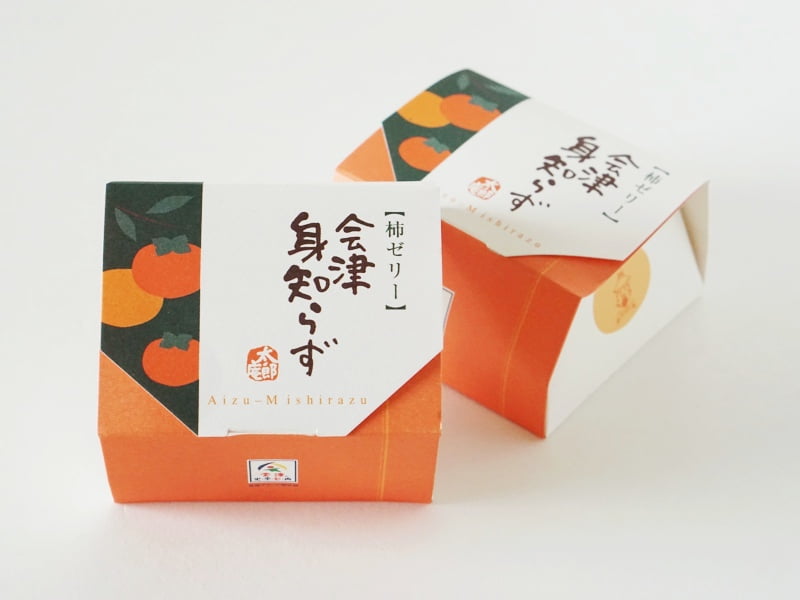 太郎庵 会津身知らず 柿ゼリー外装