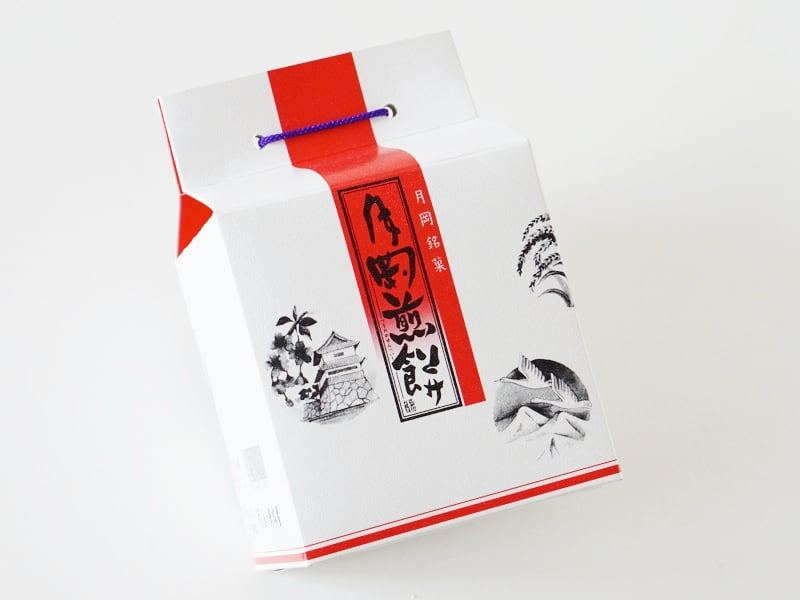 結城堂 月岡煎餅外装