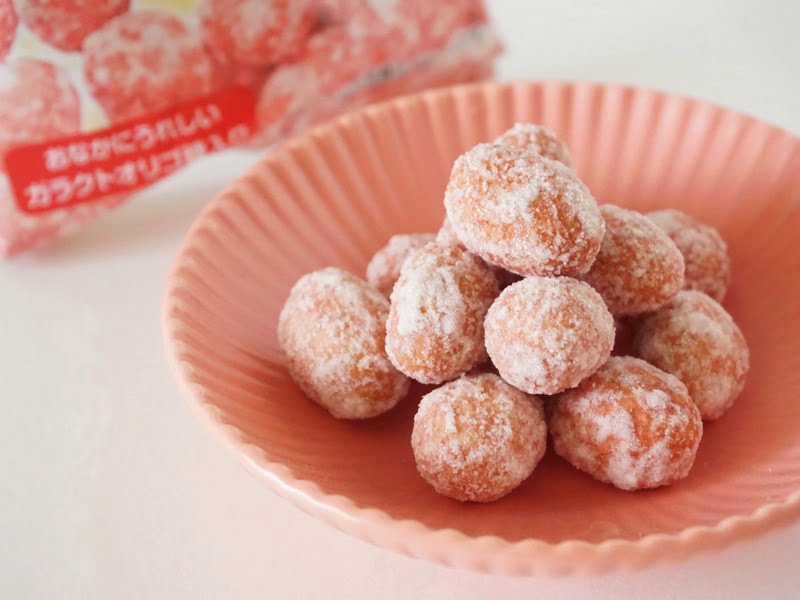 でん六豆 さくらんぼ味中身