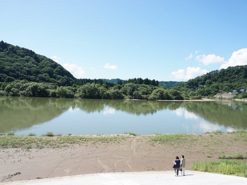 道の駅ふたついテラスからの景色