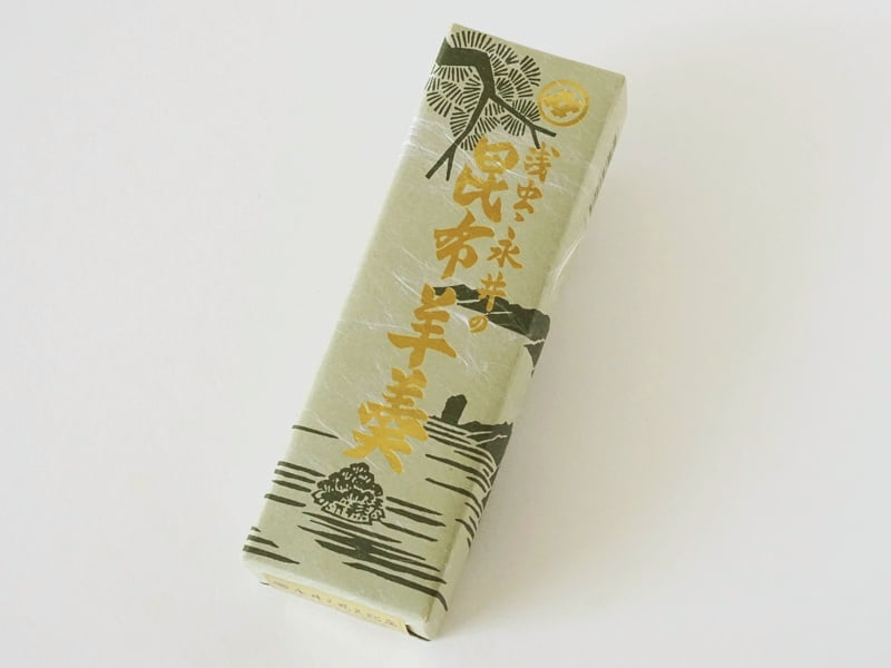 永井久慈良餅店 昆布羊羹外装