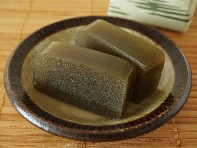 永井久慈良餅店 昆布羊羹中身