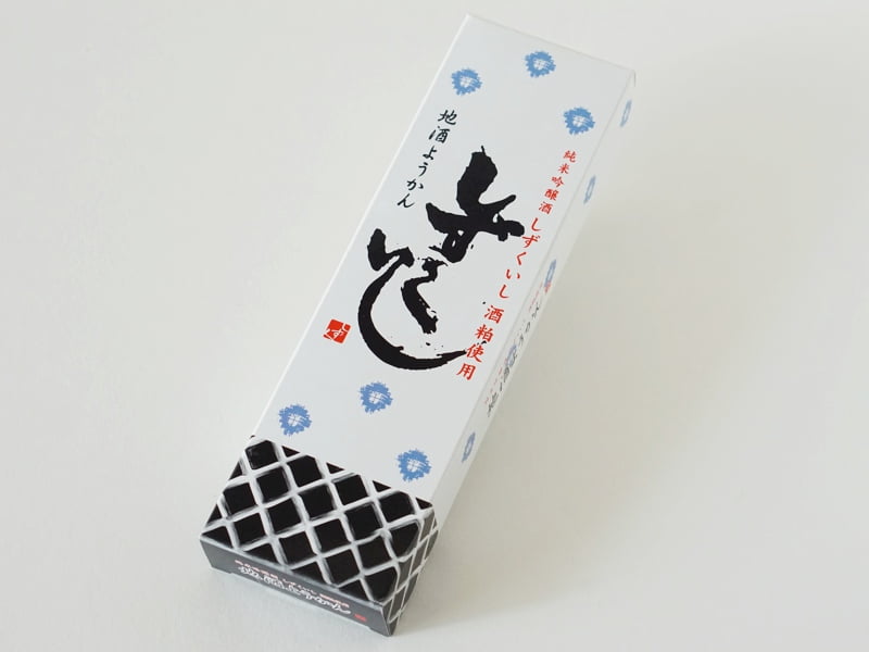 しずくいし地酒ようかん外装