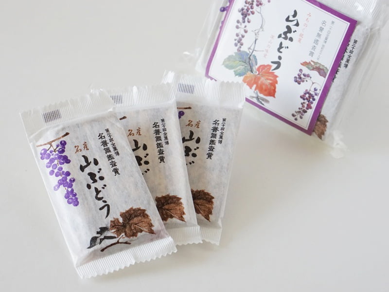 玉屋総本店 山ぶどう開封後